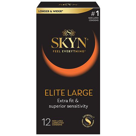 SKYN Elite Large Non-Latex Condoms