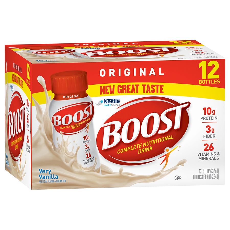 Boost Original Complete Nutritional Drink Very Vanilla