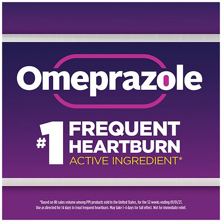 Walgreens Omeprazole Delayed Release Tablets 20 mg, Acid Reducer, For Frequent Heartburn