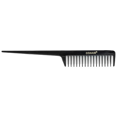 Conair Lift & Style Teasing Hair Comb to Create Volume Black