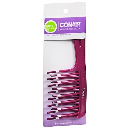 6 PC Purple Rat Tail Styling Comb with Stainless Steel Pintail Braiding  Combs 