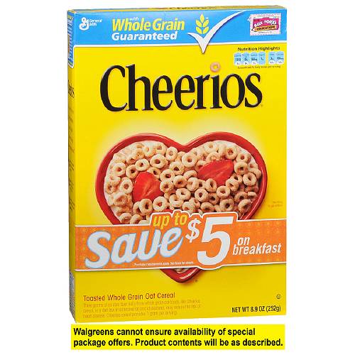 Cheerios Cereal, 8.9 oz