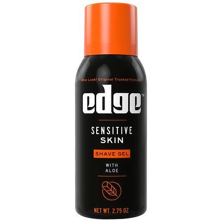 Edge Sensitive Skin Travel Size Shave Gel for Men Sensitive Skin with Aloe