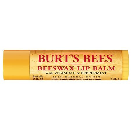 Burt's Bees Natural Origin Moisturizing Original Beeswax Lip Balm, 2 ct -  Fry's Food Stores