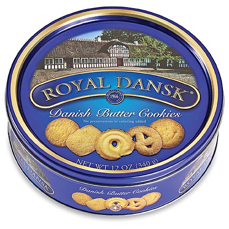 Royal Dansk Danish Butter Cookie Tin