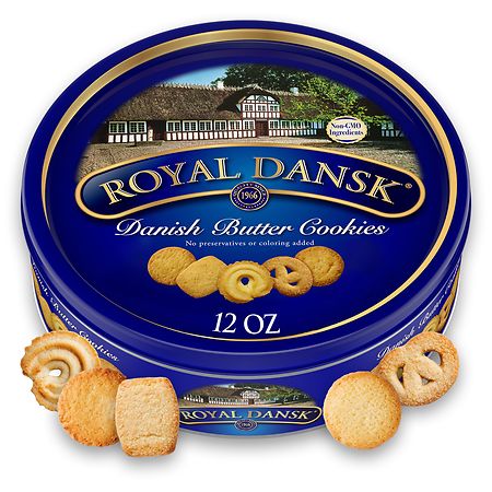 Royal Dansk Danish Butter Cookie Tin