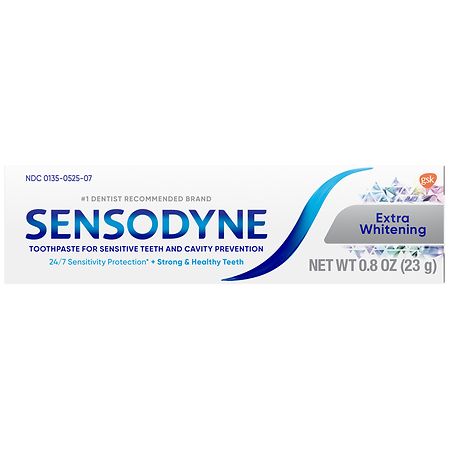 Sensodyne Extra Whitening Sensitive Teeth Toothpaste Travel Size