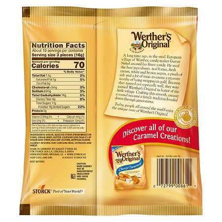 Werther's Original Hard Caramel Candies