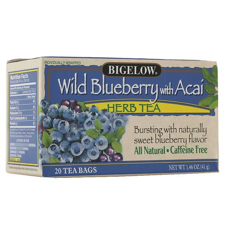 Bigelow Herb Tea Wild Blueberry w/ Acai