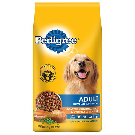Pedigree Dry Dog Food Roasted Chicken, Rice & Vegetable Flavor, Small Dog