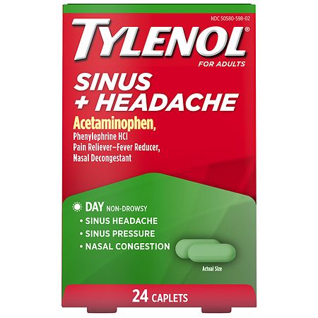 TYLENOL Sinus + Headache Non-Drowsy Daytime Caplets