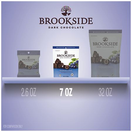 Brookside Snack Bag Dark Chocolate with Acai & Blueberry