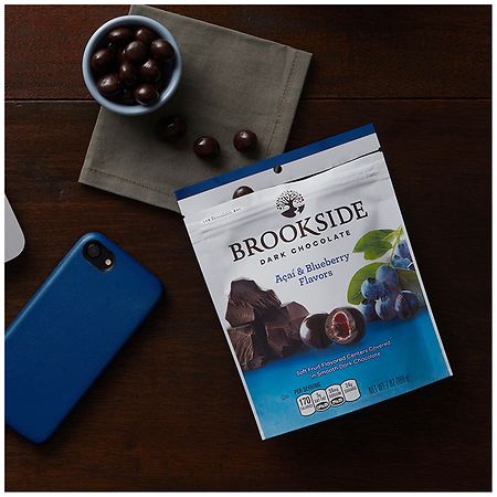 Brookside Snack Bag Dark Chocolate with Acai & Blueberry