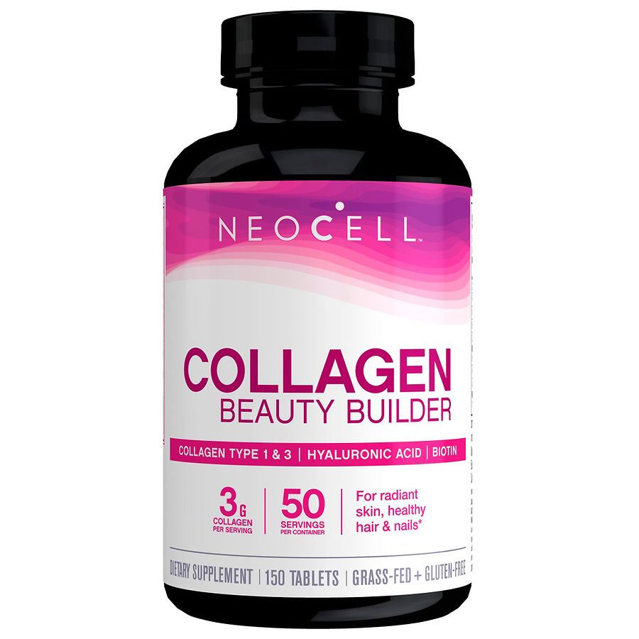 NeoCell Collagen Beauty Builder With Hyaluronic Acid and Biotin