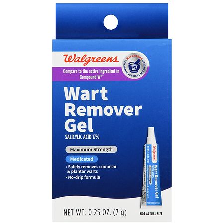 Compound W Wart Remover Fast Acting Gel,Maximum Strength Salicylic Acid,2  Pack
