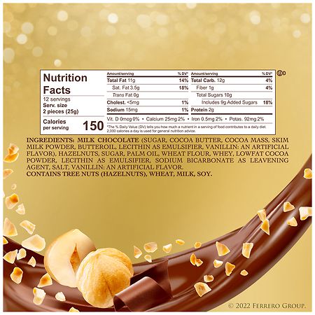Ferrero Rocher Premium Chocolate Milk Chocolate Hazelnut