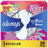 Always Maxi Pads, Extra Heavy Overnight with Wings Unscented, Size 5