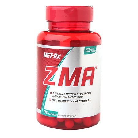 MET-Rx ZMA Supplement, Capsules, 90 Ct