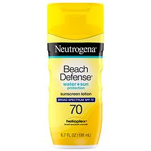 Neutrogena Beach Defense SPF 70 Sunscreen Lotion, Oil-Free Unspecified ...