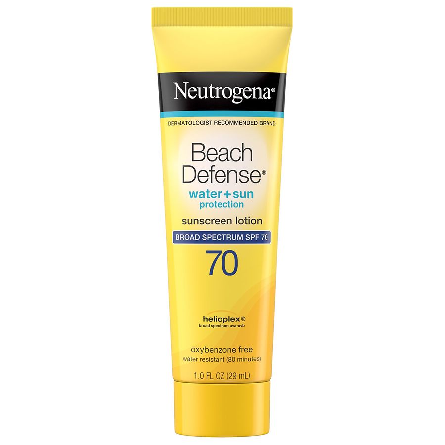 Neutrogena Beach Defense Body Sunscreen Lotion With SPF 70