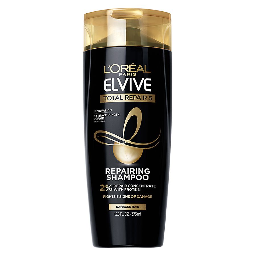 L'Oreal Paris Elvive Total Repair 5 Repairing Shampoo for Damaged Hair |  Walgreens