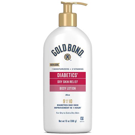 Gold Bond Ultimate Lotion, Hydrating, Diabetics' Dry Skin Relief - 13 oz