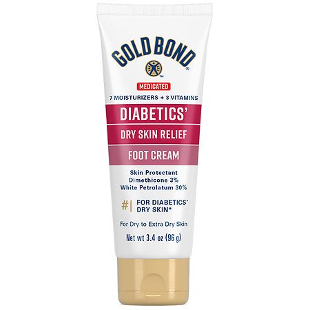 Gold Bond Medicated Diabetics' Dry Skin Relief Foot Cream