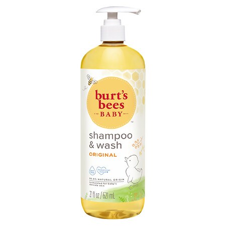 Burt s Bees Baby Shampoo & Wash  Tear Free  21 fl oz (3 bottles)