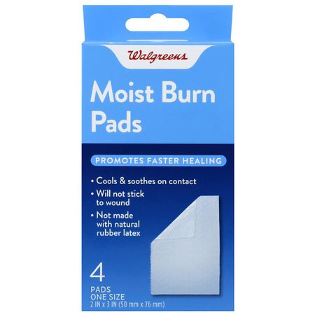 Walgreens Moist Burn Pads