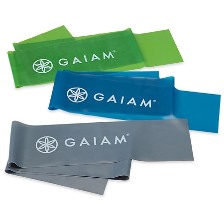 Gaiam Restore Strength and Flexibility Kit Green, Blue, Grey
