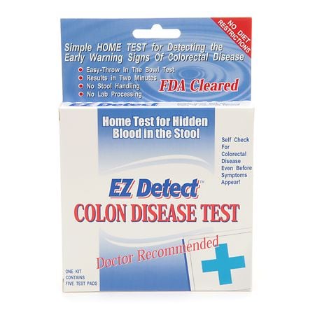 EZ DETECT Home Test for Early Warning Signs of Colorectal Disease
