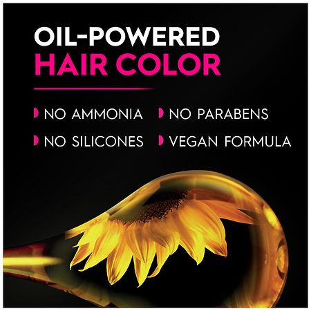 Garnier Olia Oil Powered Ammonia Free Permanent Hair Color, 1.0 Black