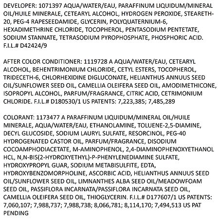 Garnier Olia Oil Powered Ammonia Free Permanent Hair Color, 1.0 Black