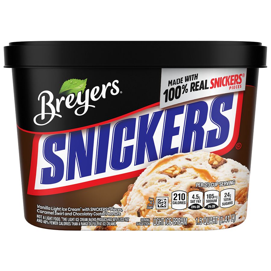 Breyers Ice Cream Snickers