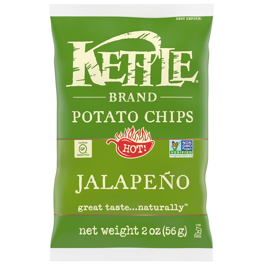 Kettle Brand Kettle Potato Chips Jalapeno