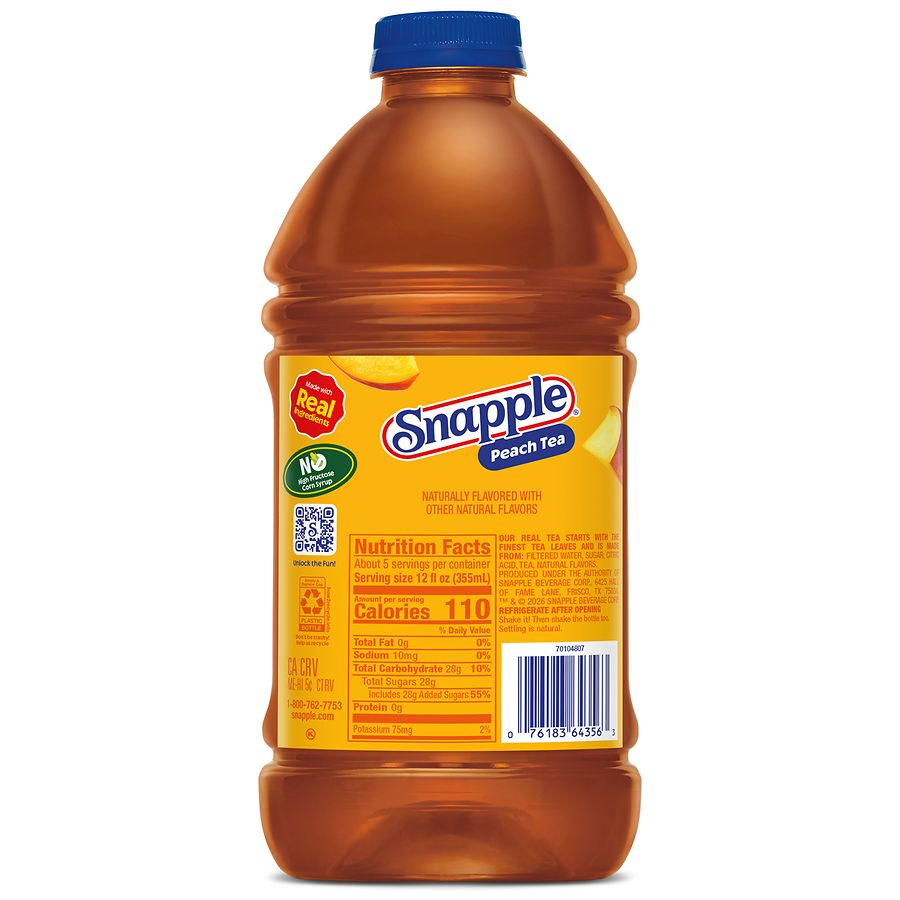 Snapple Tea Peach | Walgreens