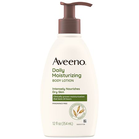 Aveeno Daily Moisturizing Lotion with Oat for Dry Skin Fragrance Free