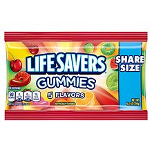 LifeSavers Gummies Candy Share Size Bag 5 Flavors | Walgreens