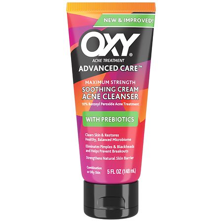OXY Maximum Strength Soothing Cream  Acne Cleanser