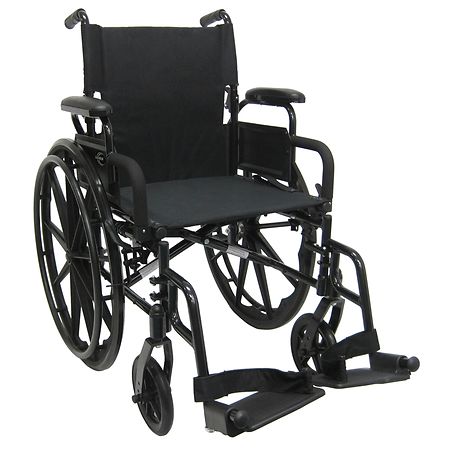Karman 18in Seat Ultra Lightweight Wheelchair with Elevating Legrest