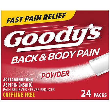 Goody's Back & Body Caffeine Free Pain Relief Powders