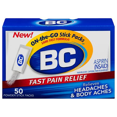 BC Aspirin Fast Pain Relief Powder