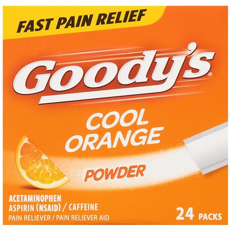 Goody's Extra Strength Headache Powder Cool Orange