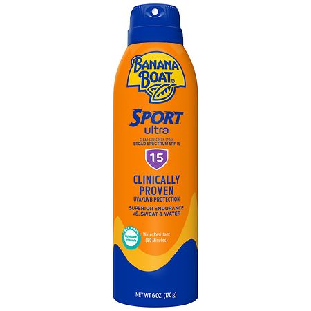 Banana Boat Sport Ultra Clear Sunscreen Spray SPF 15