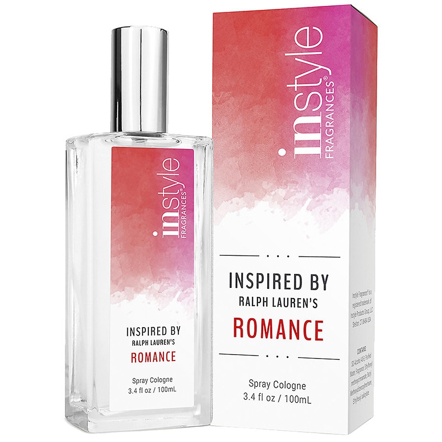 Instyle Fragrances Spray Cologne for Women, An Impression of Ralph Lauren Romance - 3.4 fl oz bottle