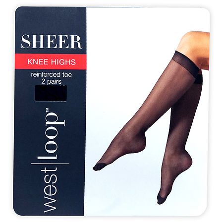 West Loop Knee Highs Size Plus Coffee | Walgreens