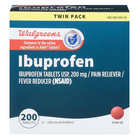 Walgreens Ibuprofen 200 mg Tablets