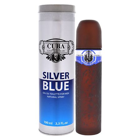 Cuba Silver Blue Eau de Toilette Spray