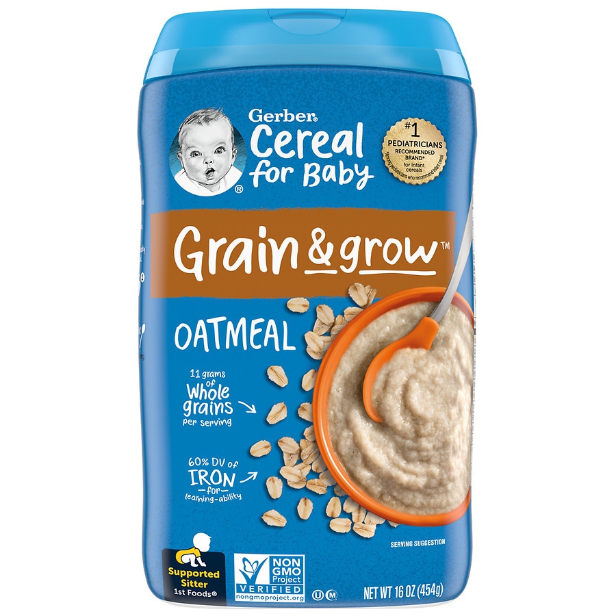 Gerber Single-Grain Oatmeal Baby Cereal