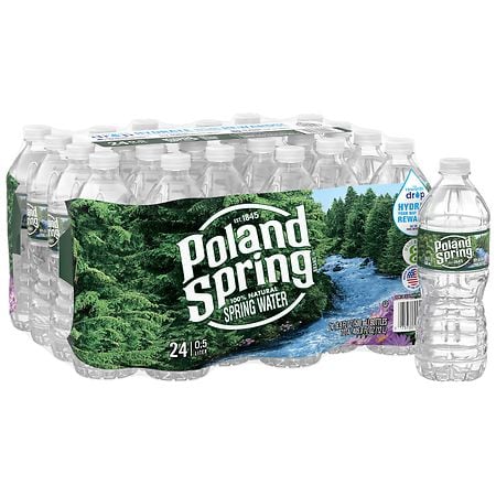 Poland Spring 100% Natural Spring Water